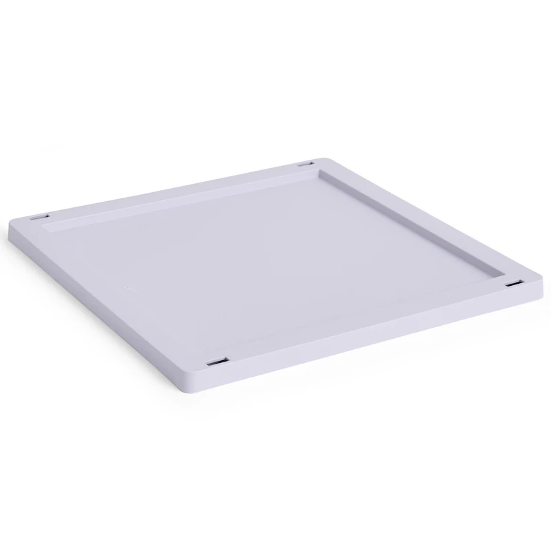 Colour Crate Plastic Medium Square / Cube Kansi, Lavender
