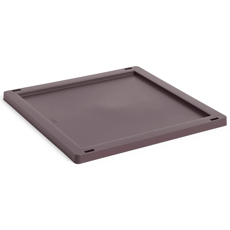 Colour Crate Plastic Medium Square / Cube Kansi, Bordeaux