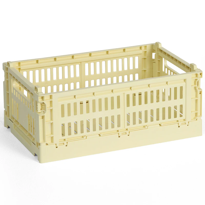 Colour Crate Small Säilytys, Light Yellow