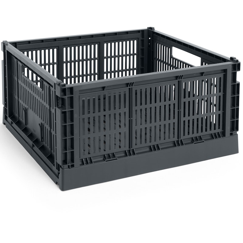Colour Crate Large Square Säilytys, Charcoal