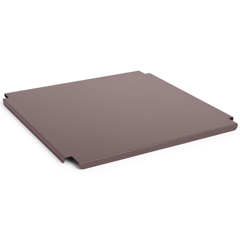 Colour Crate Metal Large Square Kansi, Bordeaux