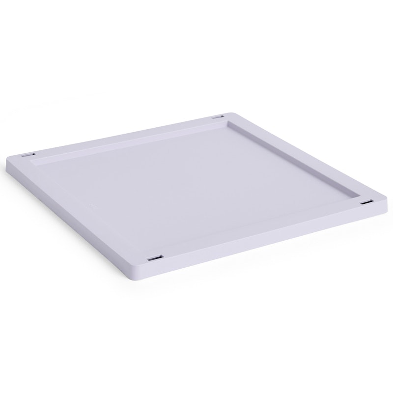 Colour Crate Plastic Medium Square / Cube Kansi, Lavender