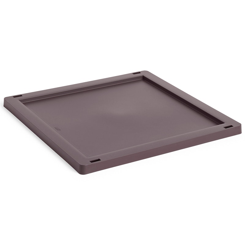 Colour Crate Plastic Medium Square / Cube Kansi, Bordeaux