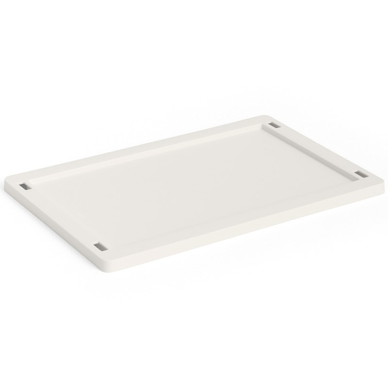 Colour Crate Plastic Small Kansi, Off-white