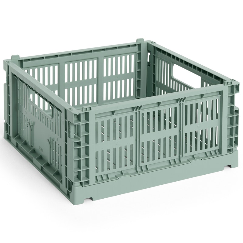 Colour Crate Medium Square Säilytys, Sage Green