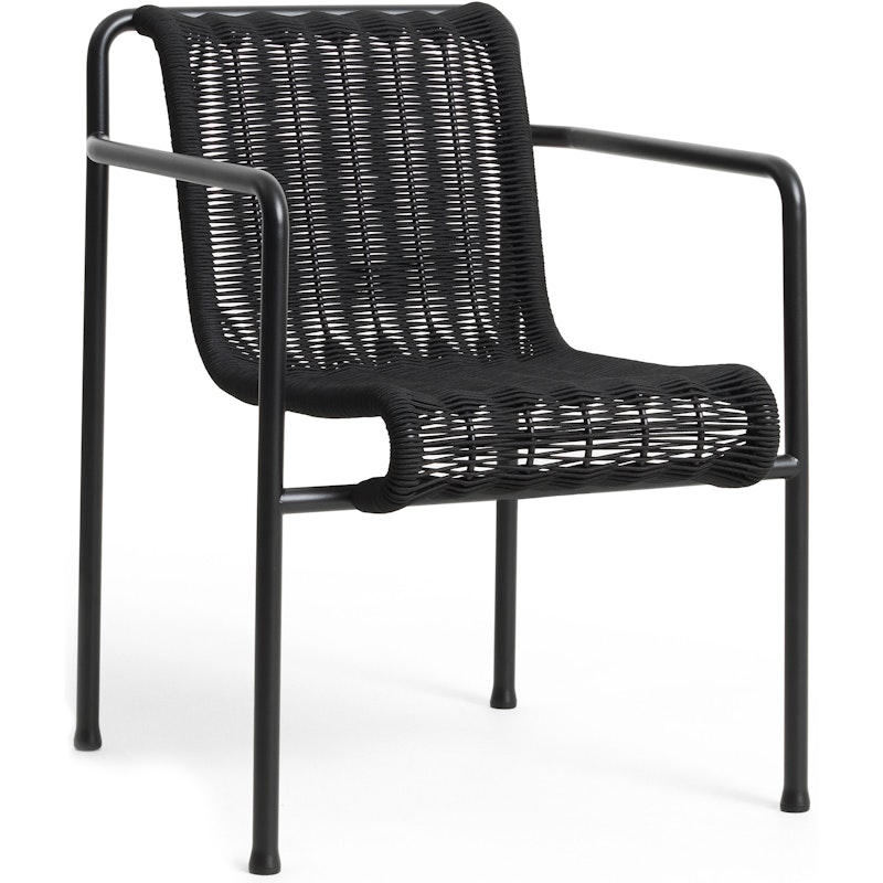 Palissade Cord Dining Armchair, Anthracite