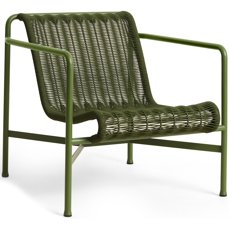 Palissade Cord Lounge-Tuoli Matala, Olive