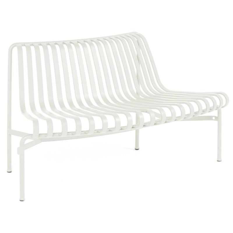 Palissade Puistopenkki Selkänojalla add-on out, Cream White