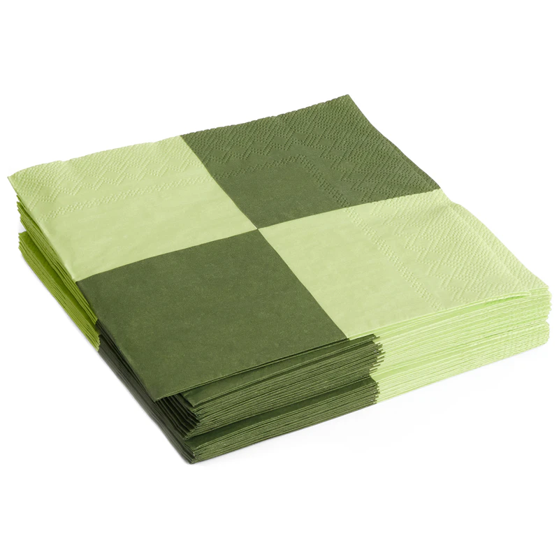 Pattern Servetit 40x40 cm, Vaaleanvihreät / Dusty Green