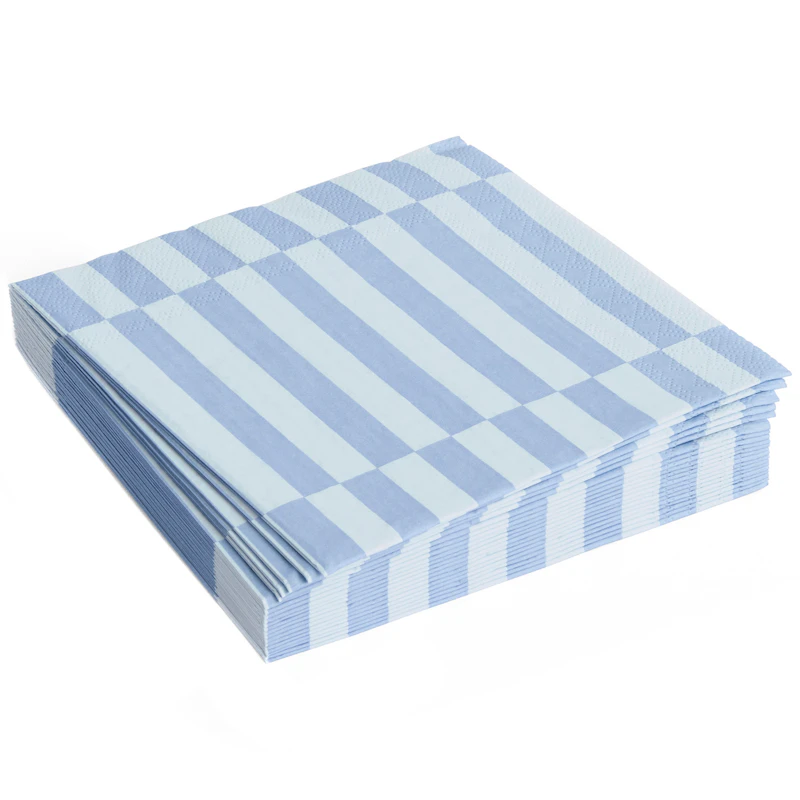 Pattern Servetit 33x33 cm, Vaaleansiniset / Dusty Blue