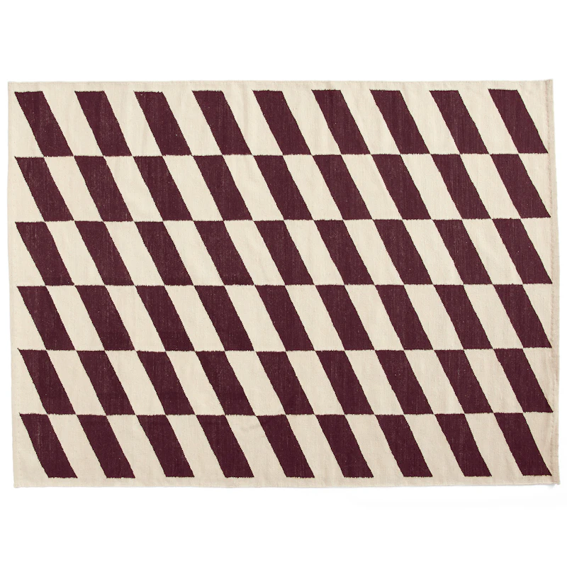 Shift Kelimmatto 170x240 cm, Burgundinpunainen