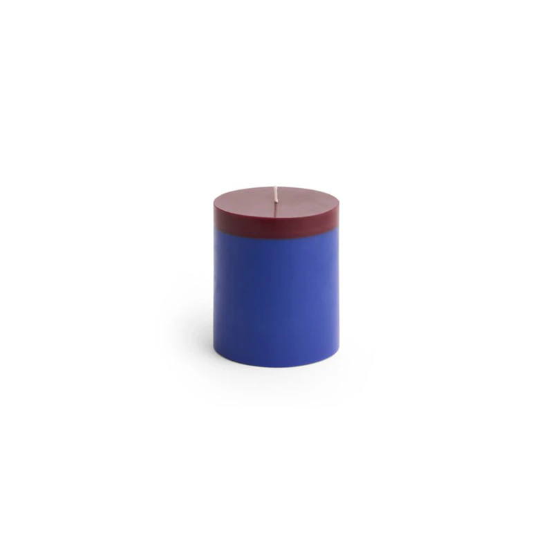 Silo Kynttilä Medium, Royal Blue / Viininpunainen