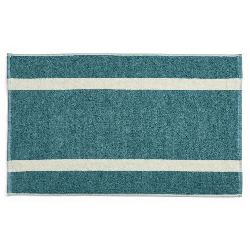 Stripe Kylpyhuonematto, Petrolinsininen