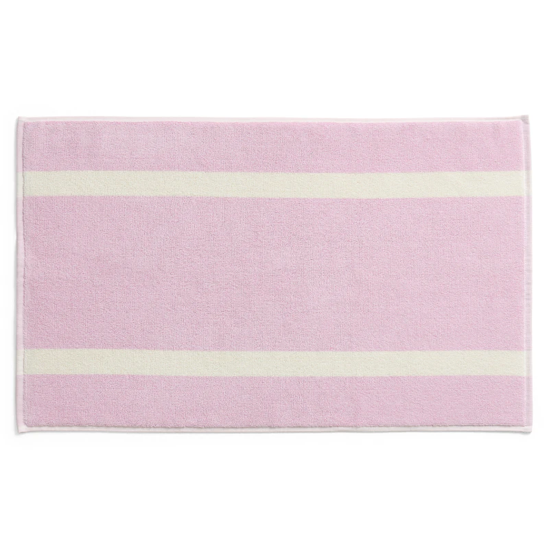 Stripe Kylpyhuonematto, Cool Pink