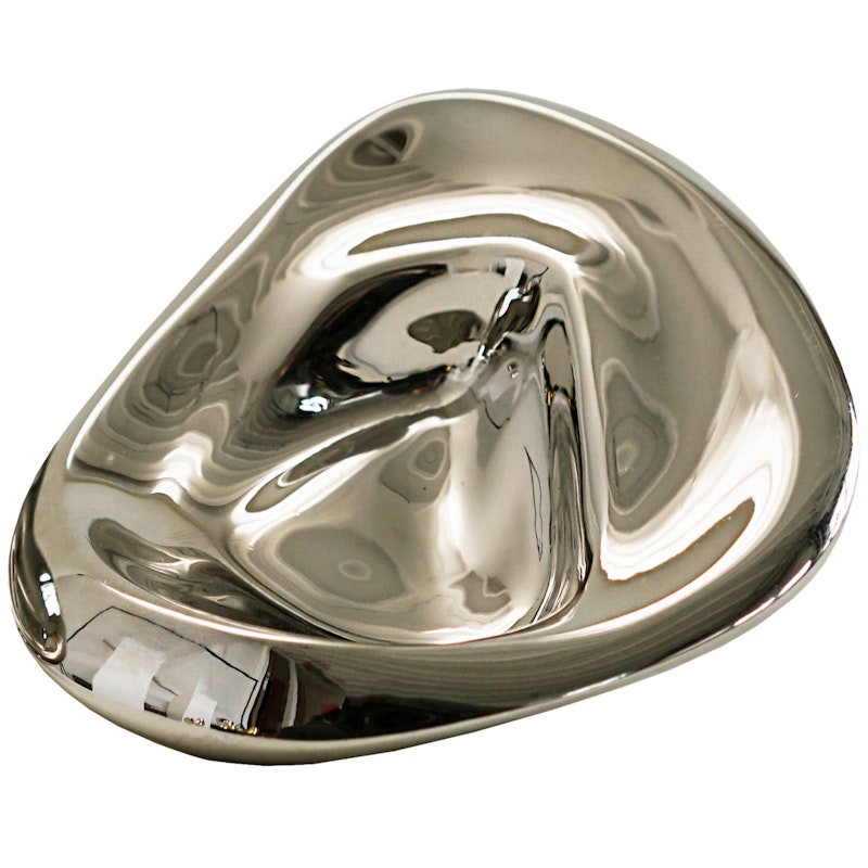 Ripple Knob Seinäkoukku 9 cm, Silver