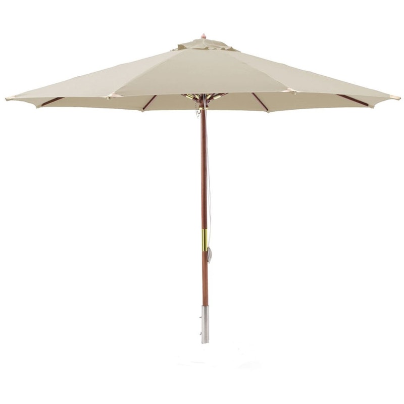 Aurinkovarjo Ylellinen Puinen 330 cm, Beige