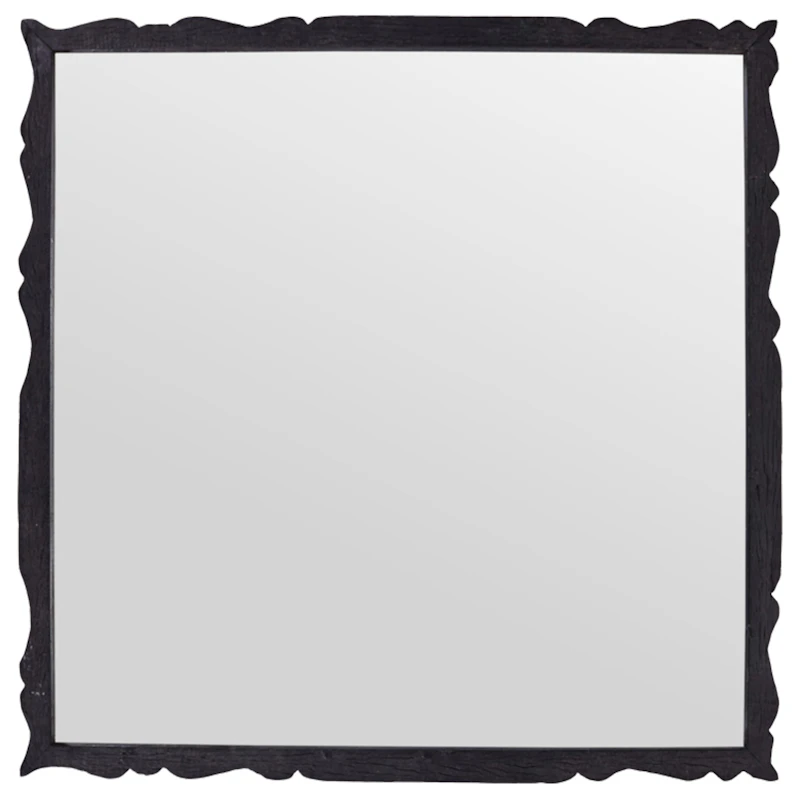 Carve Peili, Ruskea 75x75 cm