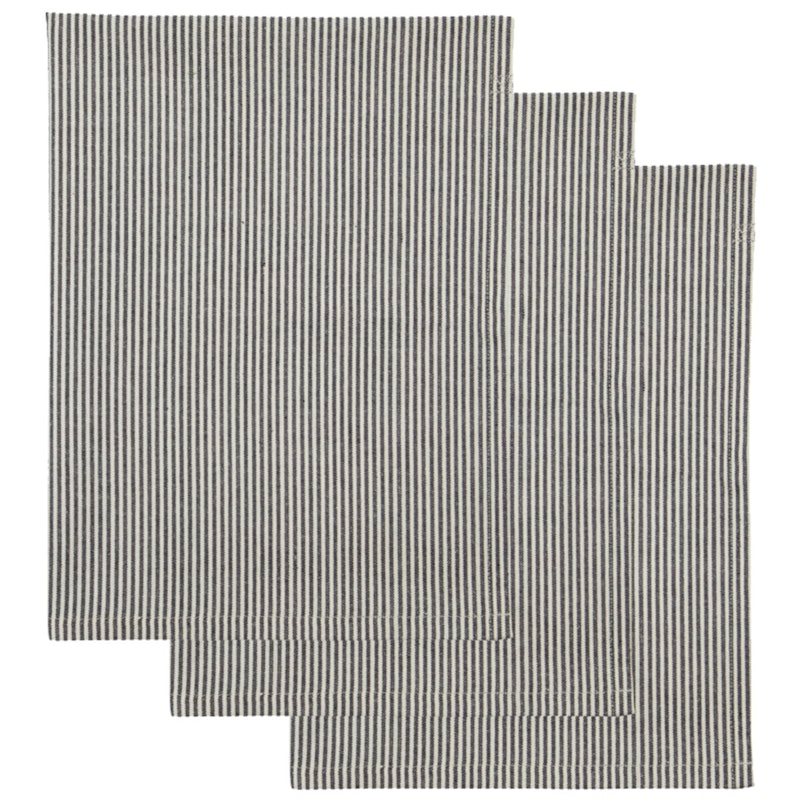 Cook Keittiöpyyhe 55x75 cm 4 kpl:n pakkaus, Tummanharmaa