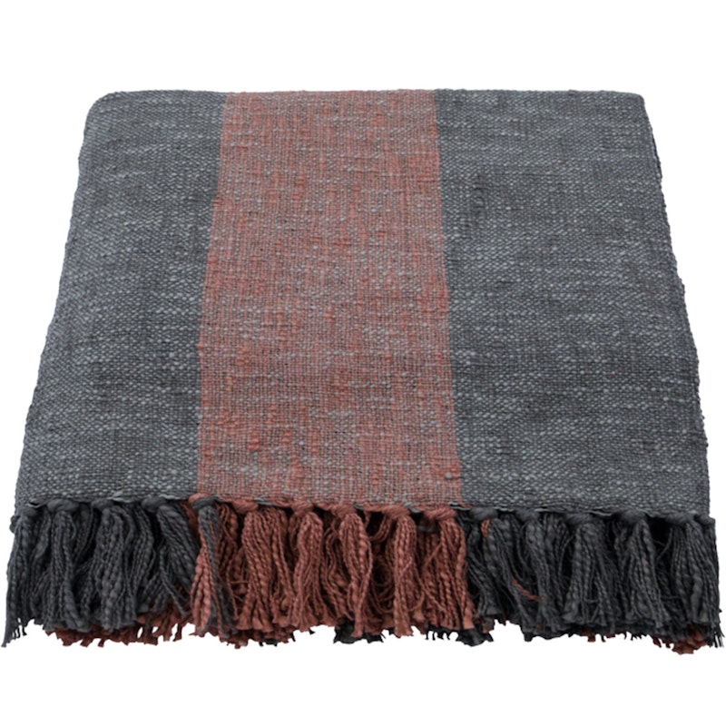 Ponra Päiväpeite 130x180 cm, Punainen/Kakhi