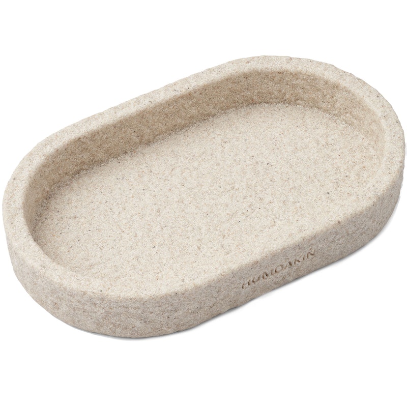 Oval Tarjotin Hiekkakivi 25x15 cm