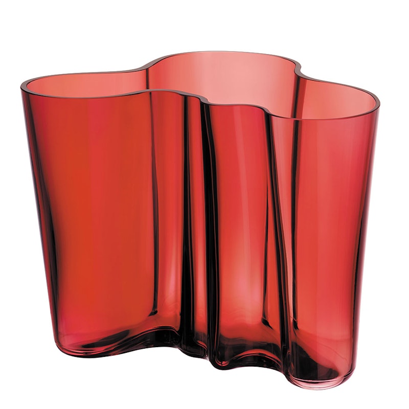 Aalto Vaasi 16 cm, Punainen