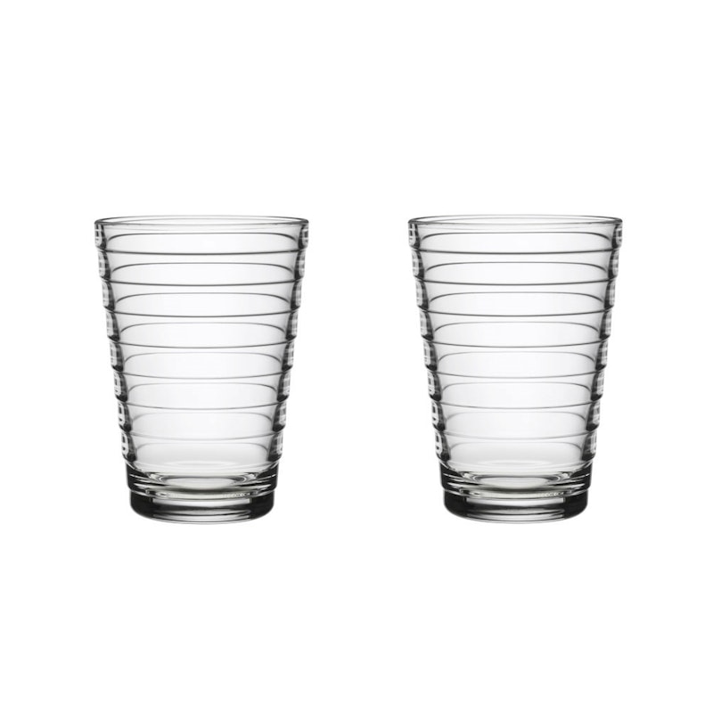 Aino Aalto Juomalasi 33 cl 2 kpl:n pakkaus, Kirkas