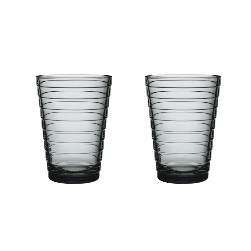Aino Aalto Juomalasi 33cl 2Pakkaus, Harmaa
