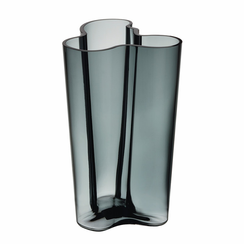 Alvar Aalto Vaasi 25,1 cm, Tummanharmaa