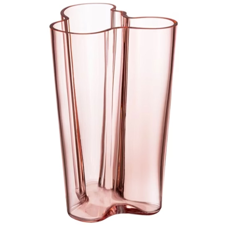 Alvar Aalto Vaasi 25,1 cm, Lohenpunainen