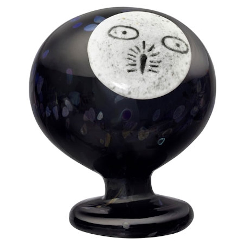 Nattuggla Lasitaide 120x130 mm, Tummanharmaa