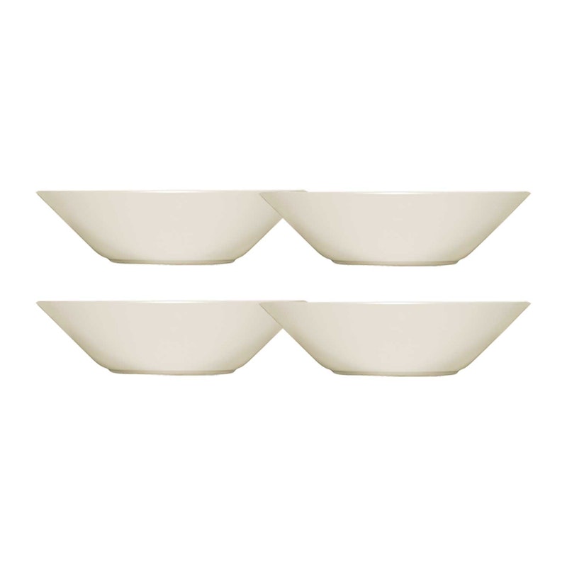 Teema Bowl 21 cm White, 4 Pcs