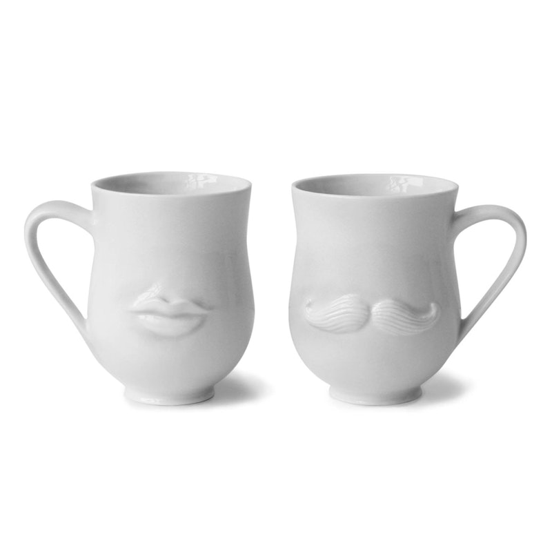 Mr. & Mrs. Muse Muki 1-pack, Valkoinen