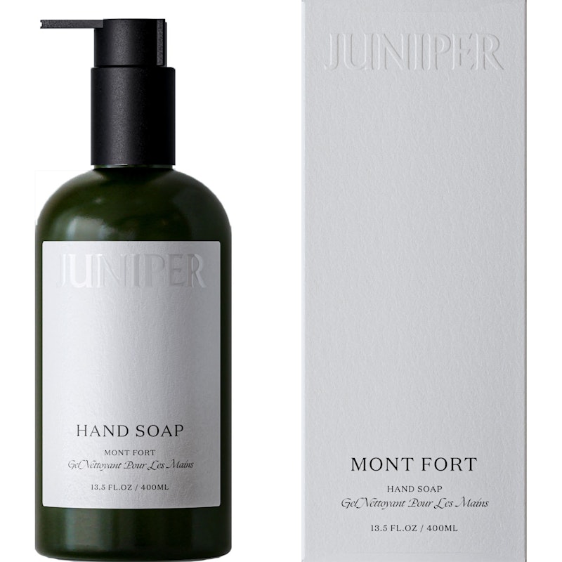 Käsisaippua, Top Scents: Juniper berries and Bergamot 400 ml, Mont Fort