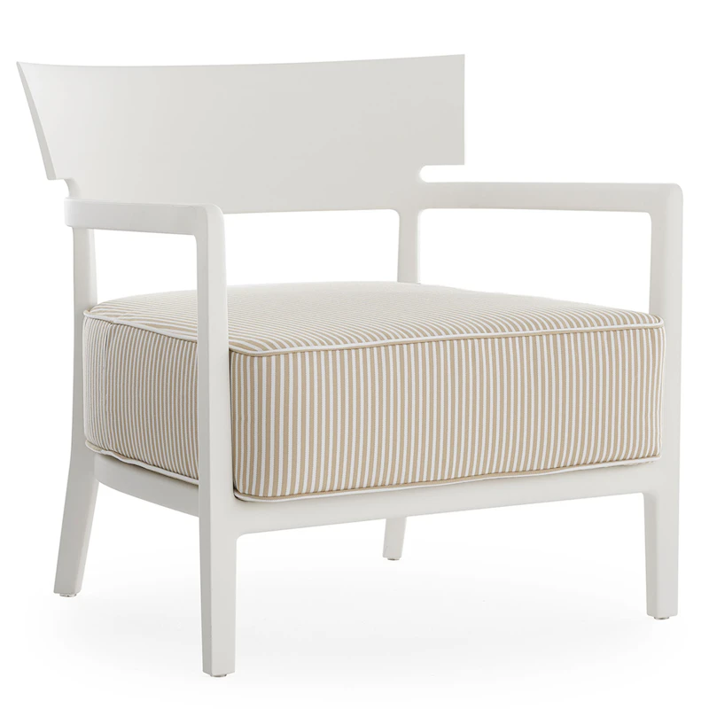 Cara Mat Nojatuoli, Valkoinen / Beige