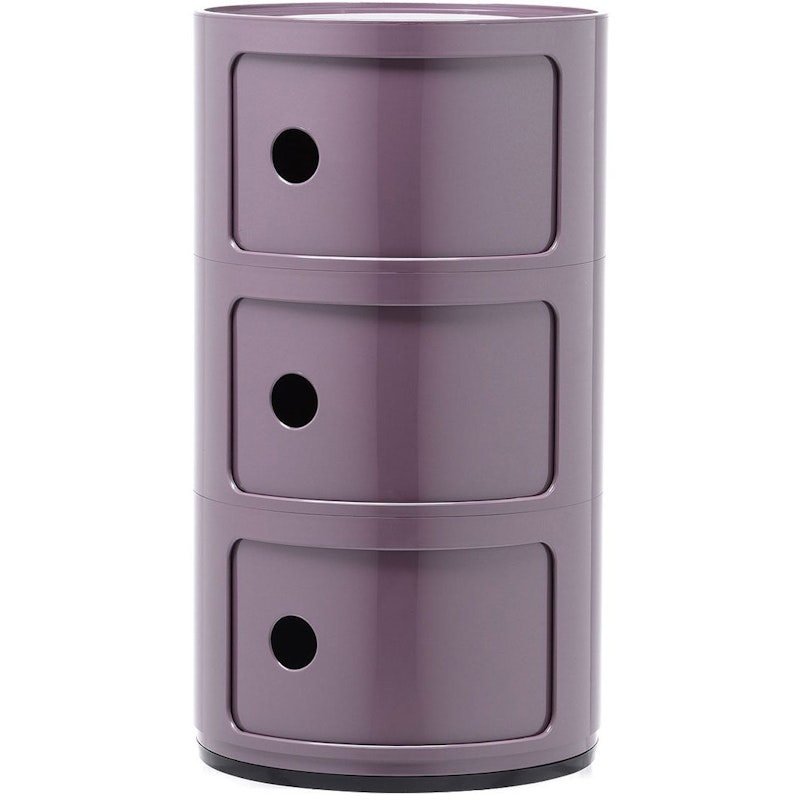 Componibili Classic Säilytys 3 Osiolla, Violet