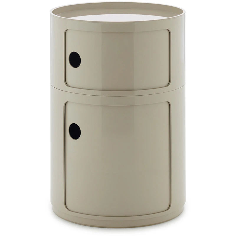 Componibili New Big Säilytys 2 Osiolla, Dove Grey