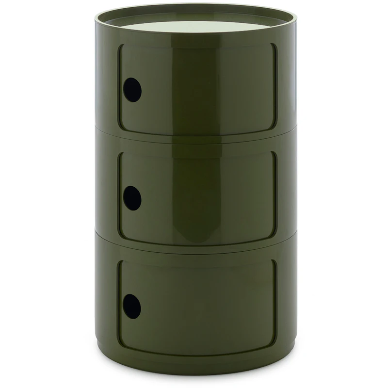 Componibili New Big Säilytys 3 Osiolla, Vihreä