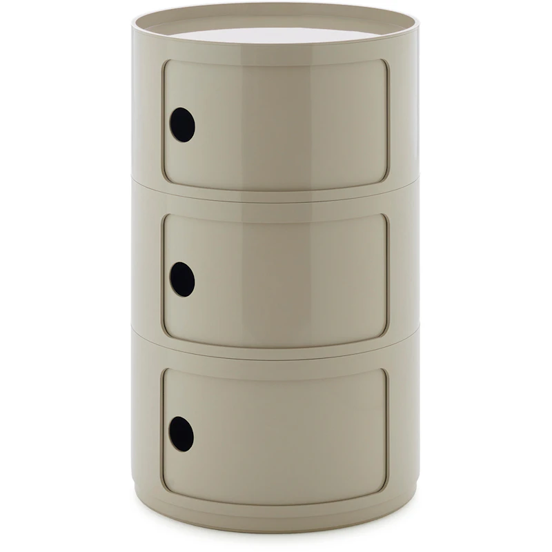 Componibili New Big Säilytys 3 Osiolla, Dove Grey