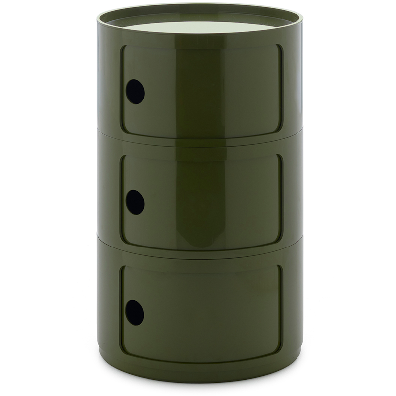 Componibili New Big Säilytys 3 Osiolla, Vihreä