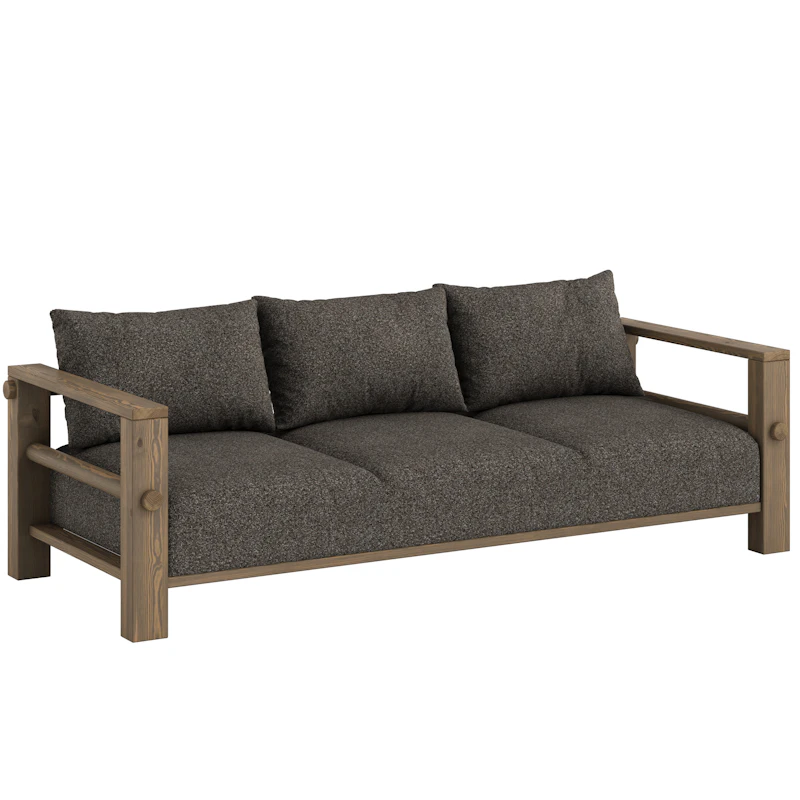 Bare Sofa Bed, Carob Brown / Mellow Brown