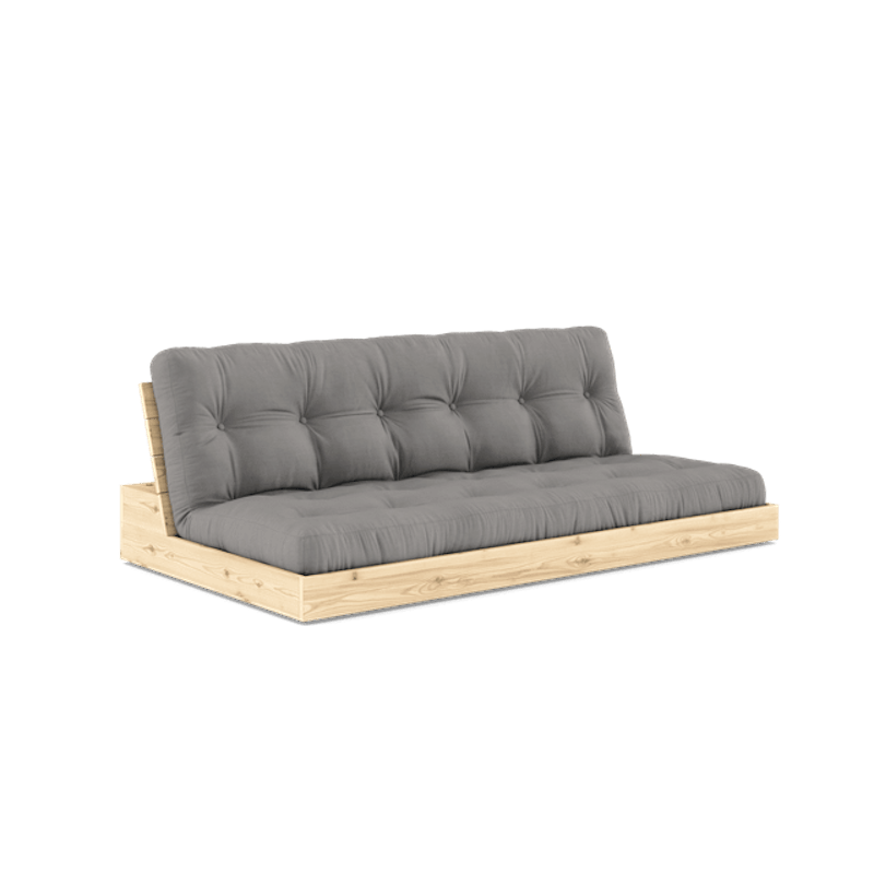 Base Sovesofa Med 5-lags Madrass Klar/Grå