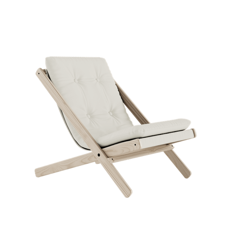 Boogie Lenestol M. Madrass 701 Natur/Raw Bøk