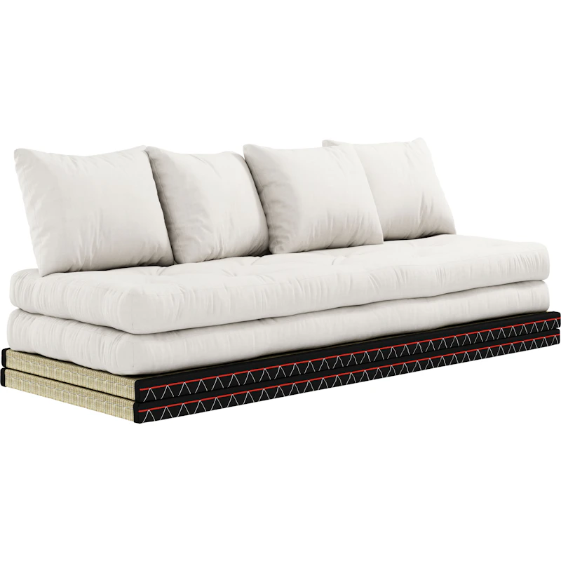 Chico Sohva Patjalla 80x200 cm, Luonnollinen