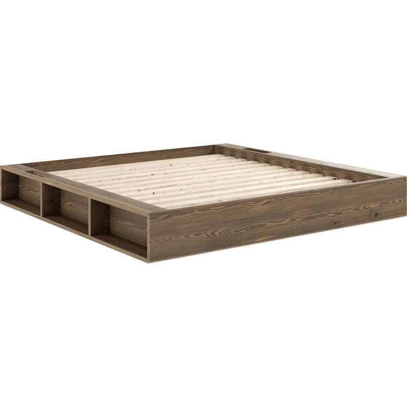 Ziggy Sängynrunko Carob Brown, 180x200 cm
