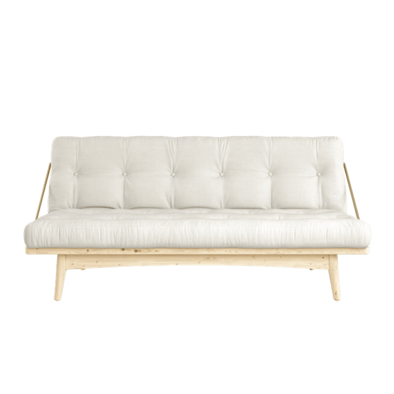 Folk Sofa Med 5-lags Madrass 701 Natur/Raw
