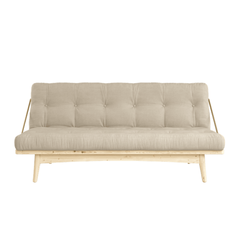 Folk Sofa Med 5-lags Madrass 747 Beige/Raw
