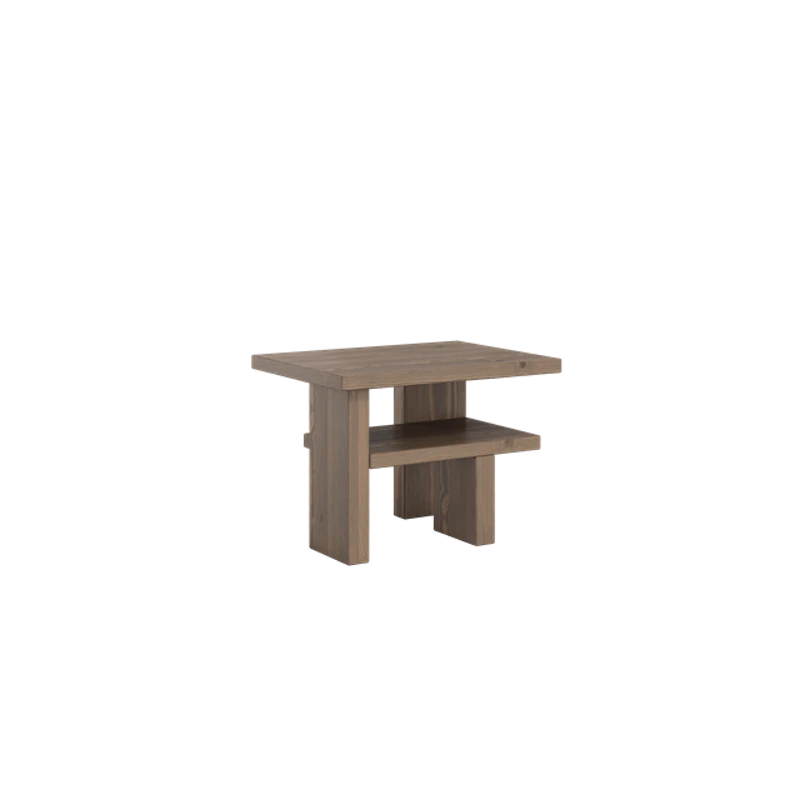 Japan Sidebord Carob Brun