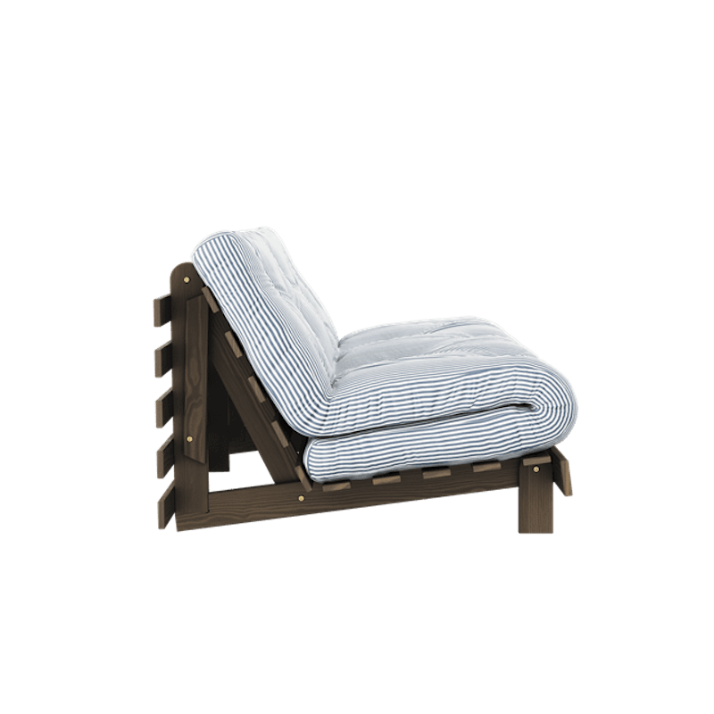 Roots Sovesofa Med Madrass 160x200 Johannesbrunt/Strandblå