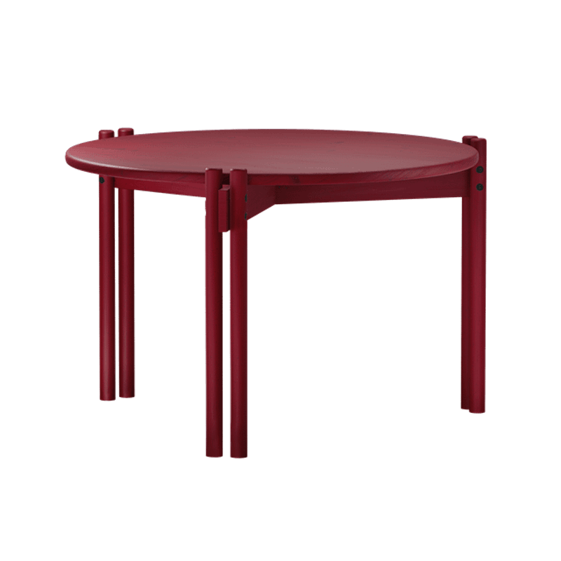 Sticks Salongbord Høyt Valmuerødt