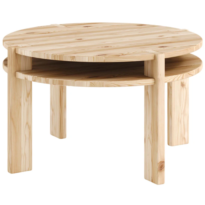 Tuck Sohvapöytä Pyöreä, Raw